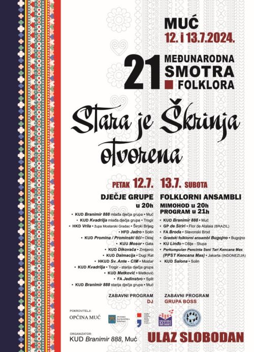 Folklorna manifestacija Mediteranskih međunarodnih folklornih susreta